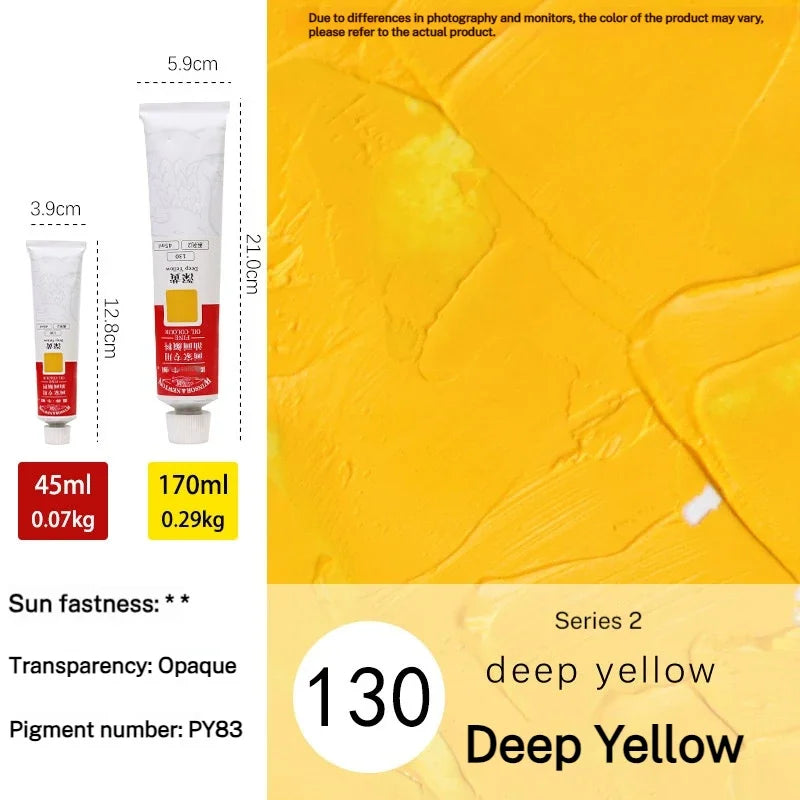 Winsor & Newton 45Ml Oil Painting Pigment Tube Acrylic Paint Artist Drawing Graffiti Gouache Fabric Glass Oil Water Color Paint