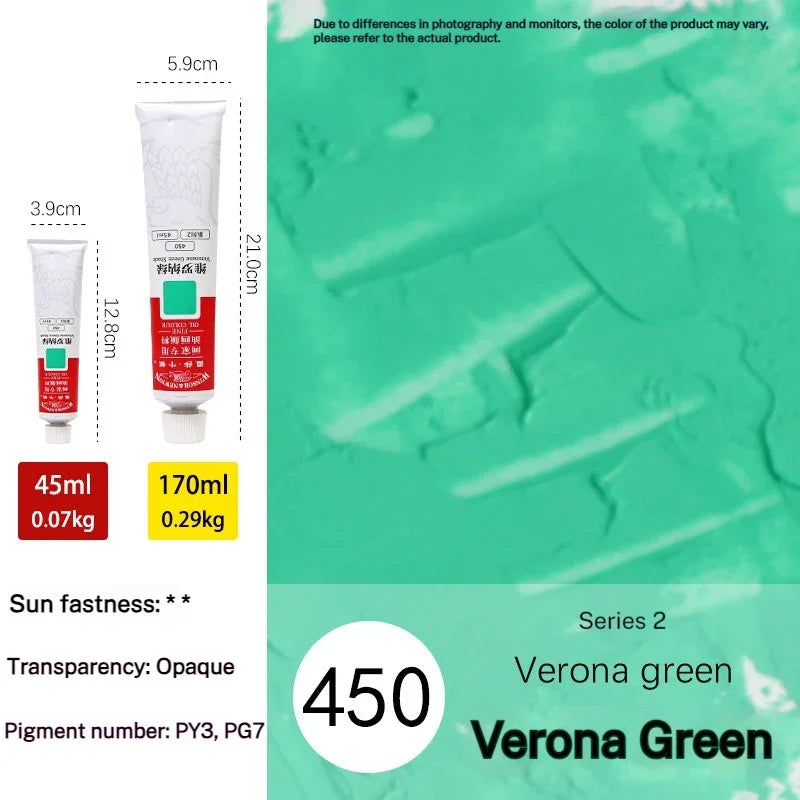 Winsor & Newton 45Ml Oil Painting Pigment Tube Acrylic Paint Artist Drawing Graffiti Gouache Fabric Glass Oil Water Color Paint