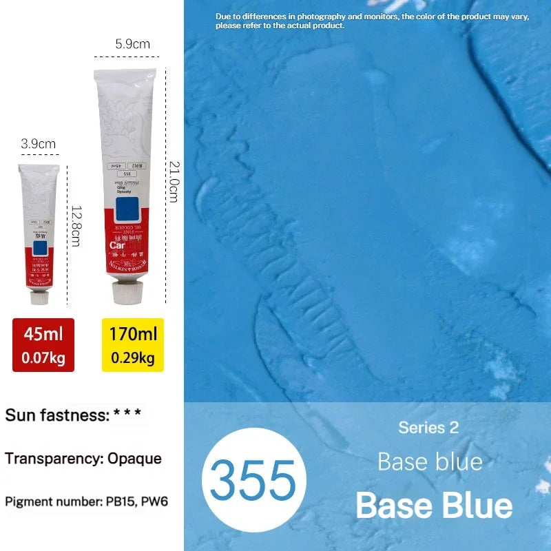 Winsor & Newton 45Ml Oil Painting Pigment Tube Acrylic Paint Artist Drawing Graffiti Gouache Fabric Glass Oil Water Color Paint