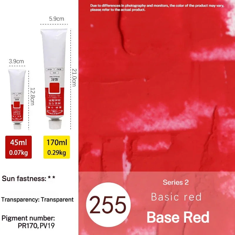 Winsor & Newton 45Ml Oil Painting Pigment Tube Acrylic Paint Artist Drawing Graffiti Gouache Fabric Glass Oil Water Color Paint